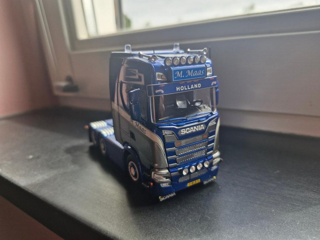 Tekno M.Maas, Hobby en Vrije tijd, Modelauto's | 1:50, Ophalen of Verzenden, Zo goed als nieuw, Bus of Vrachtwagen, Tekno