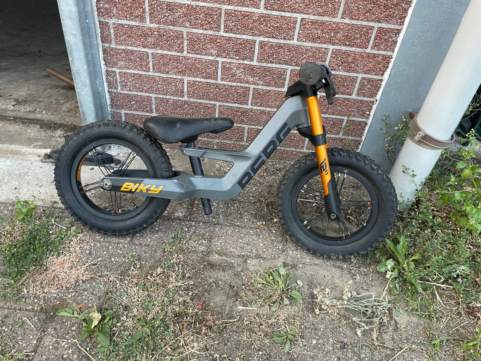 BERG Biky loopfiets - Grijs/Oranje, Ophalen, Gebruikt, Loopfiets