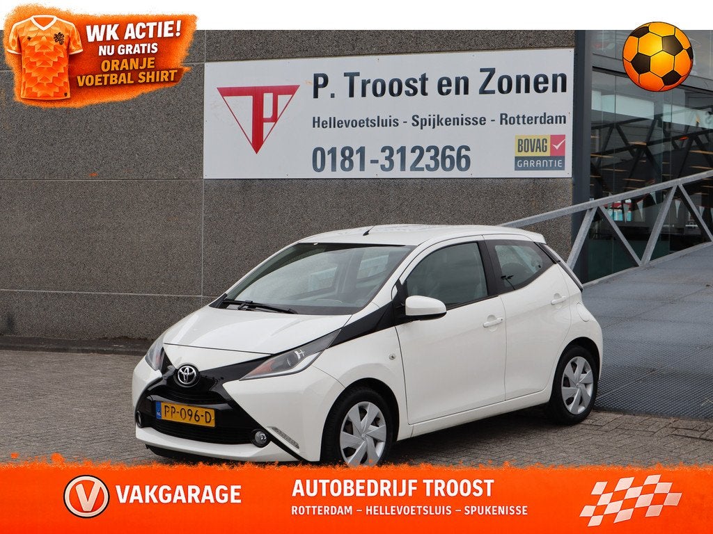 Toyota Aygo 1.0 VVT-i x-play Achteruitrijcamera/App connect/, Auto's, Toyota, Bedrijf, Te koop, Aygo, ABS, Achteruitrijcamera