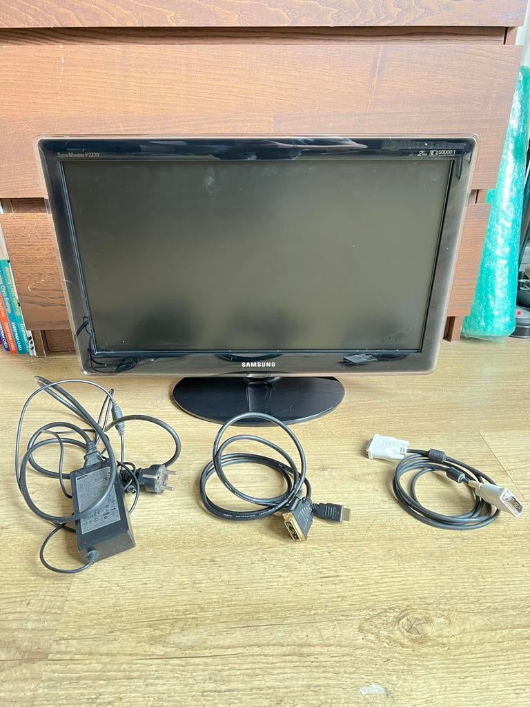 Samsung SyncMaster P2270 monitor, Gaming, Gebruikt, Full HD, Ophalen of Verzenden