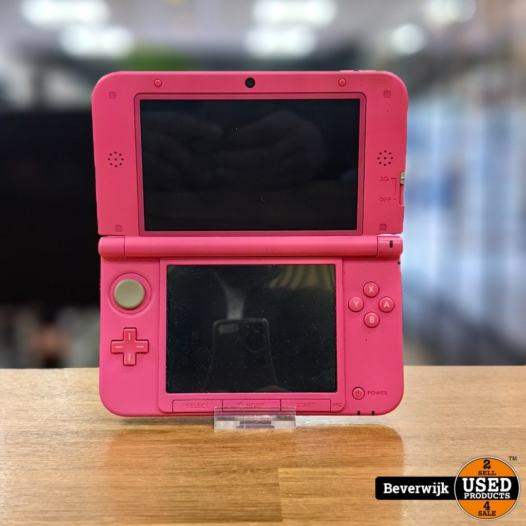 Nintendo 3DS XL Spelcomputer | Roze - Gebruikt, Spelcomputers en Games, Spelcomputers | Nintendo 2DS en 3DS, Nintendo, Gebruikt