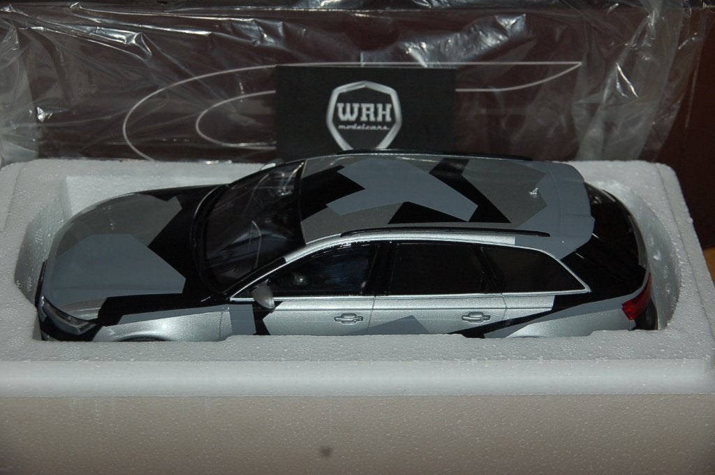1:18 AUDI RS6 AVANT CAMOUFLAGE GT SPIRIT XFFMW WRH, Verzenden, Zo goed als nieuw, Auto, Overige merken