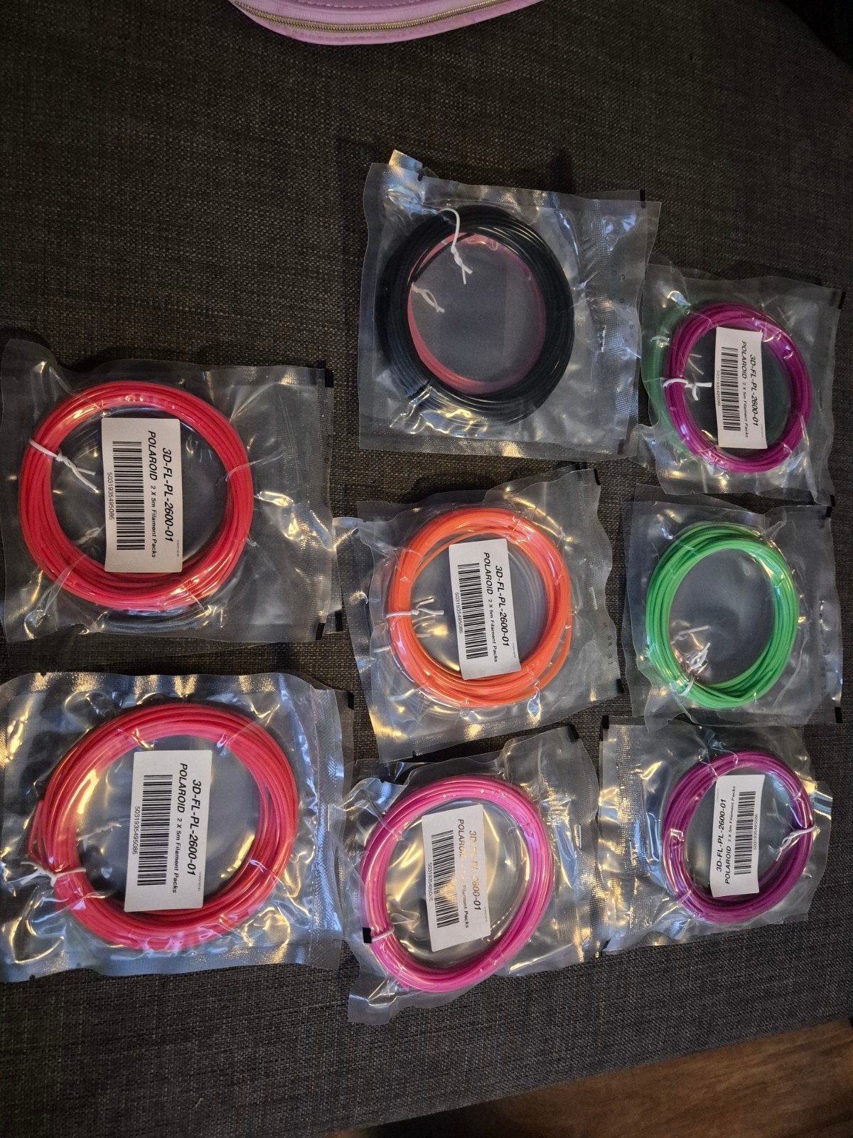 Polaroid 3D-FL-PL-2600-01 Filament Packs - 8x 2-pack (5m), Ophalen, Nieuw, Filament, Polaroid