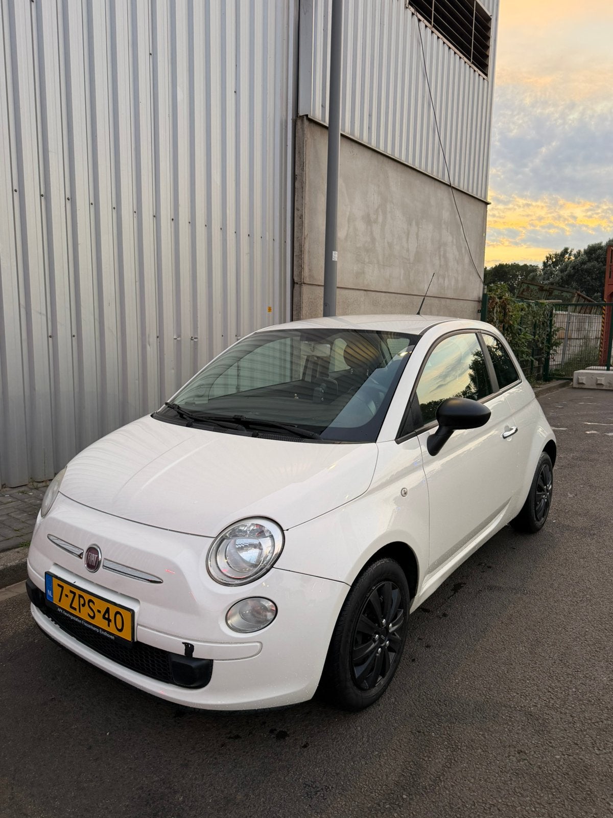 Fiat 500 1.2 Lounge 2011 Wit, Airco, Navi, Lage km, Auto's, Fiat, Voorwielaandrijving, Euro 5, Stof, 4 cilinders