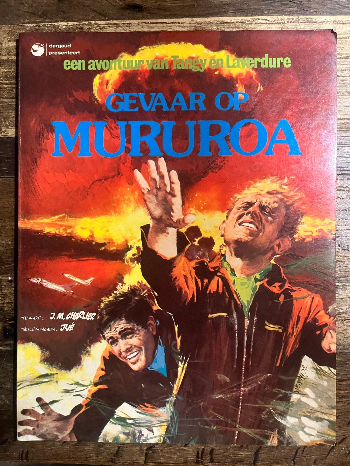 Tangy en Laverdure: Gevaar op Mururoa (Dargaud), Eén stripboek, Verzenden, Gelezen