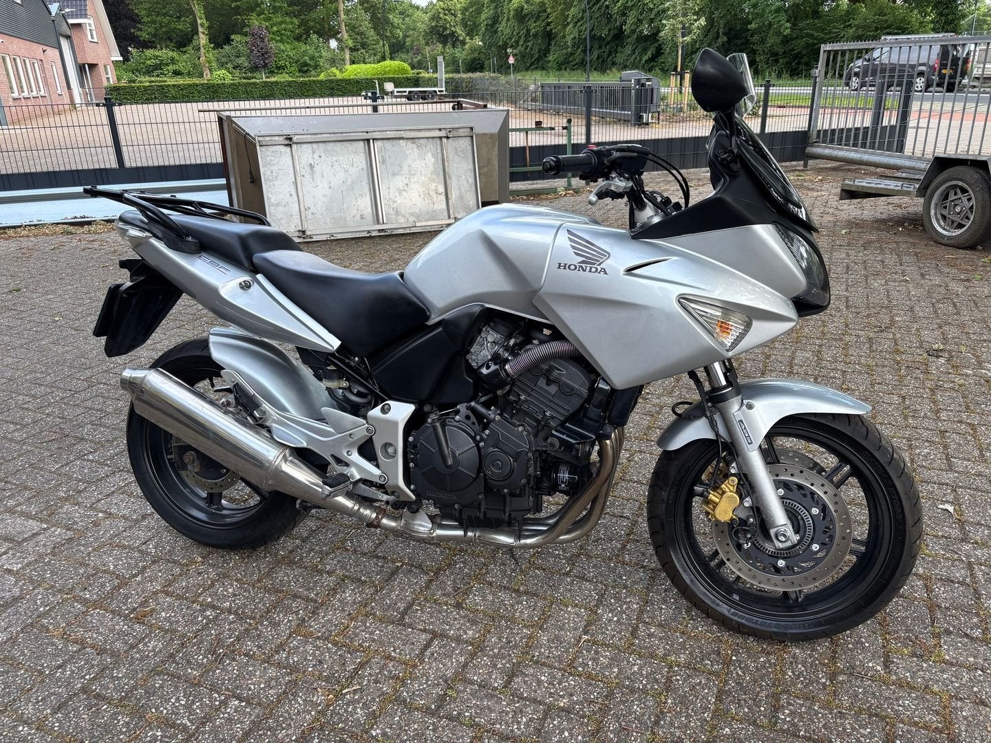 HONDA CBF 600 S ABS 2005 CBF600 CB 36000 km SPORT TOER GRIJS, Motoren, Motoren | Honda, HONDA, 4 cilinders, Motorrijbewijs A, Bedrijf
