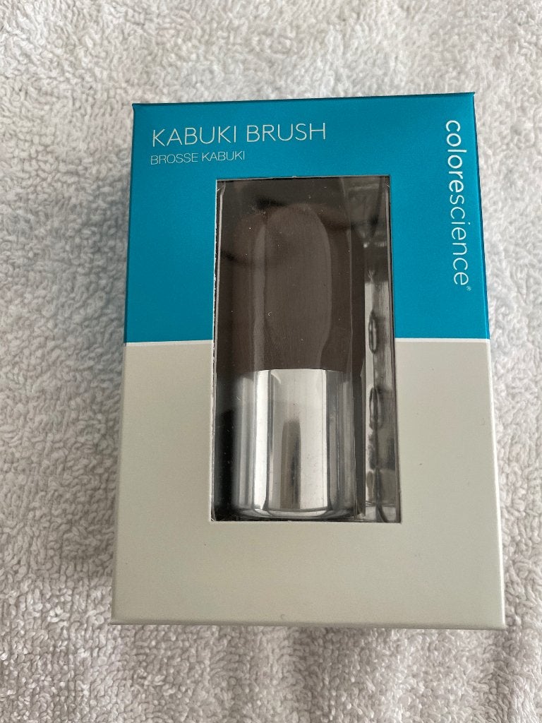 Colorescience kabuki brush, Gehele gezicht, Zwart, Nieuw, Ophalen of Verzenden