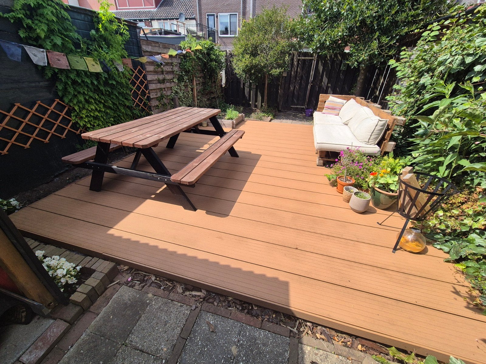 Composiet vlonderplanken ProDeck bankiraibruin 400x24cm, Ophalen, Composiet