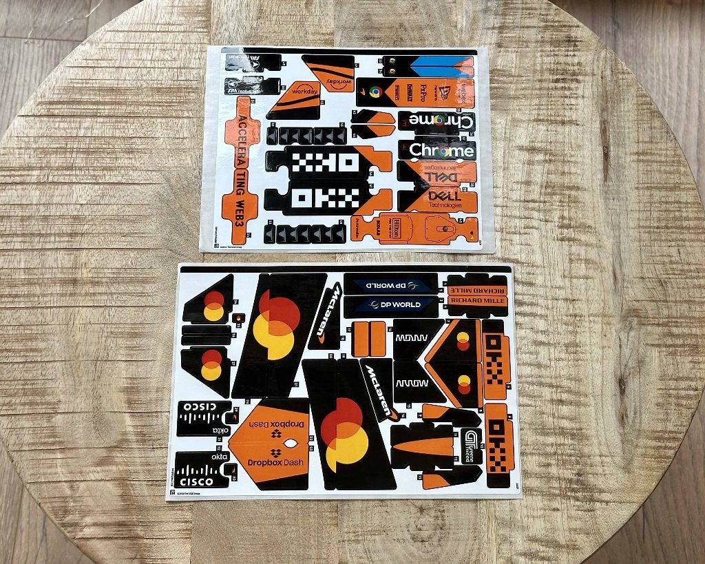 Originele LEGO sticker set voor Technic 42228 McLaren MCL39, Compleet, Lego, Nieuw, Ophalen of Verzenden