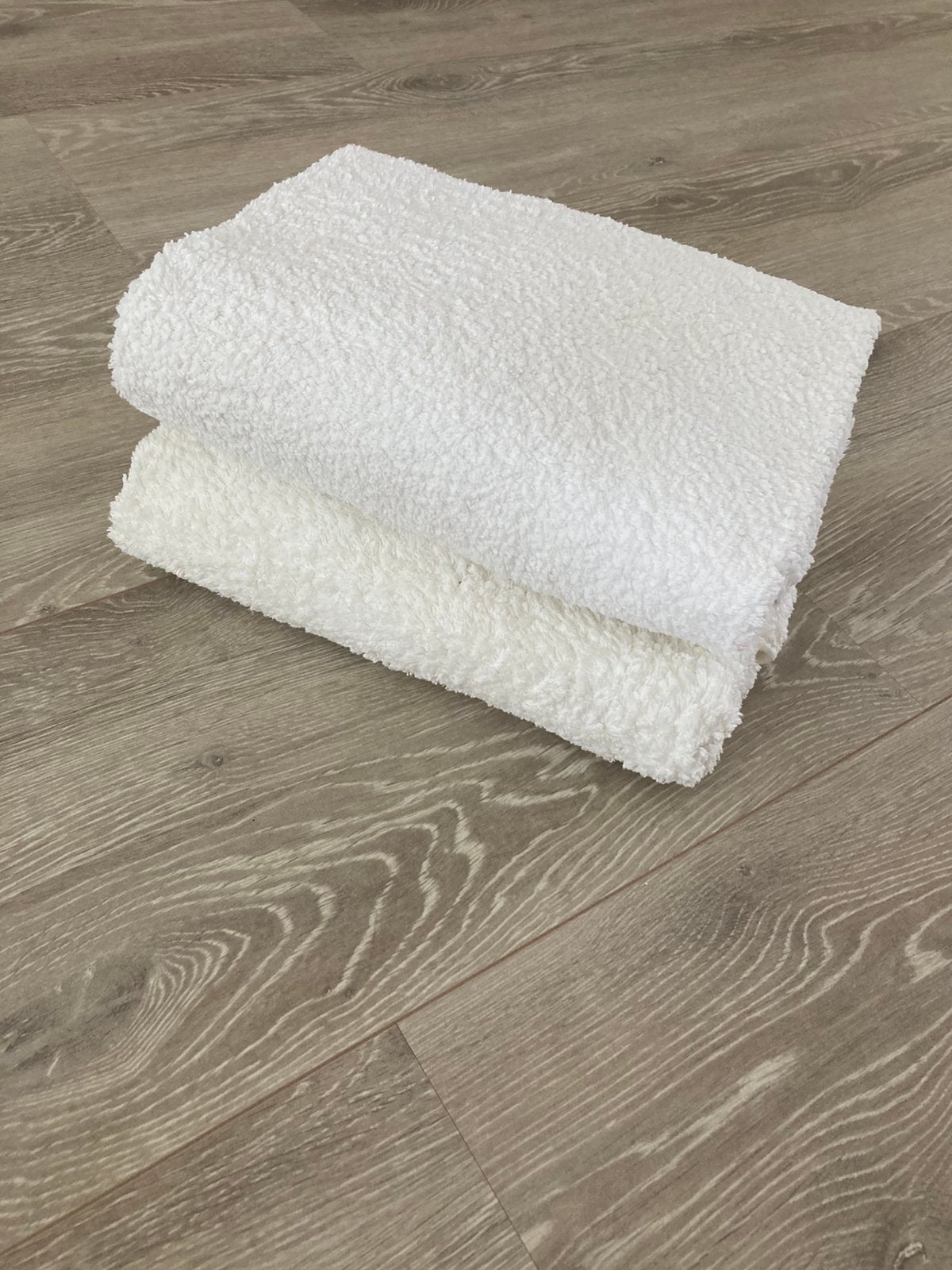 2 Witte-Stoelhoezen, badstof 100%katoen( nieuw), Ophalen of Verzenden