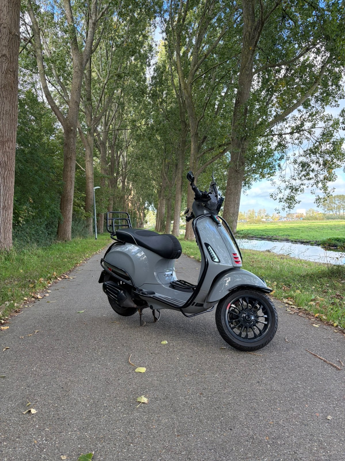 Vespa Sprint iGet 4T 2018 Nardo Grey | 16.968 km |, Ophalen, Zo goed als nieuw, Benzine
