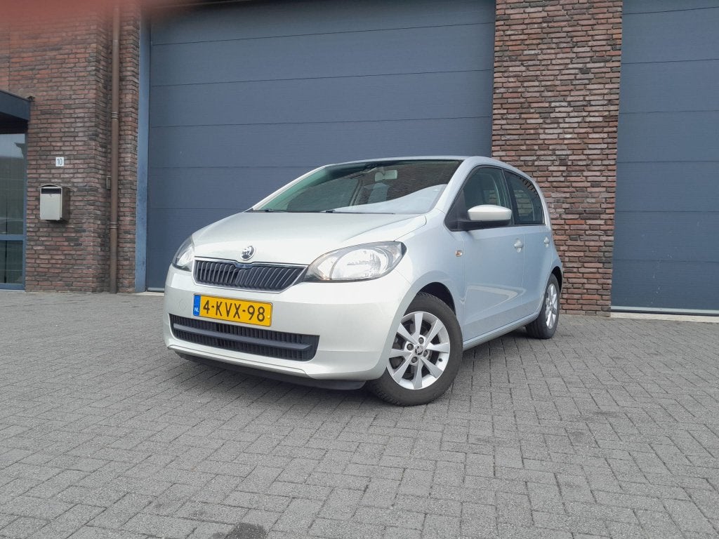 Skoda Citigo 1.0 GreentechSprint 5drs 108d km Nap APK10-2027, Auto's, Voorwielaandrijving, Zwart, 840 kg, 4 stoelen