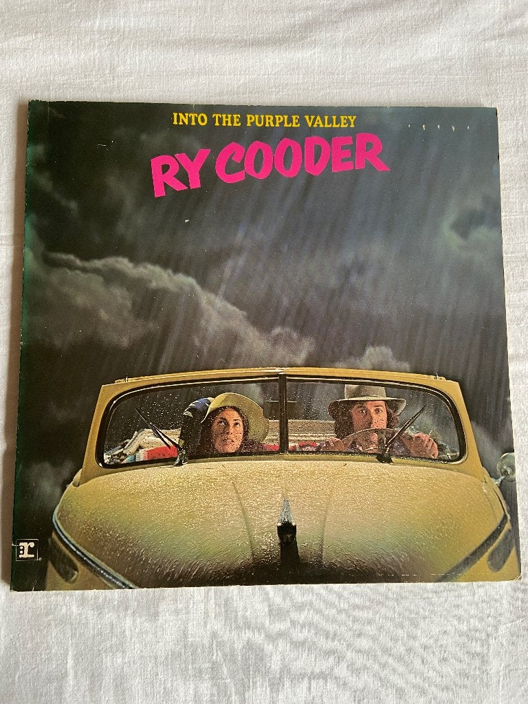 ry cooder  -  into the purple valley, Cd's en Dvd's, LP, Ophalen of Verzenden, Zo goed als nieuw, 12 inch
