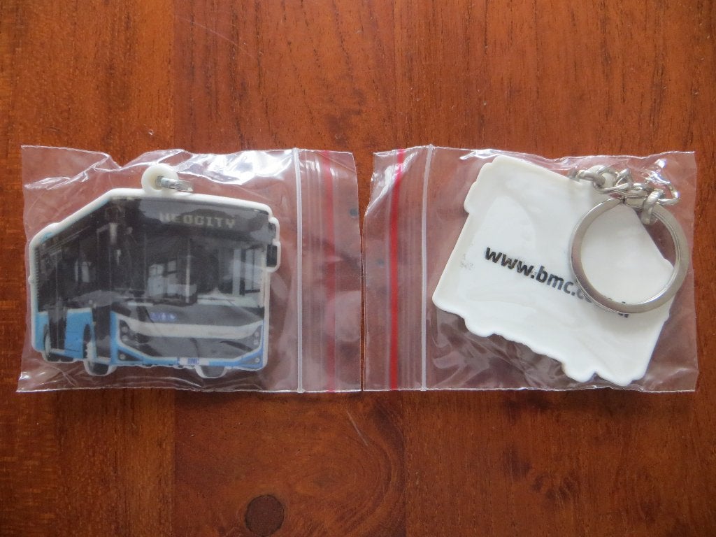 Sleutelhanger BMC bus, Ophalen of Verzenden, Nieuw, Auto's