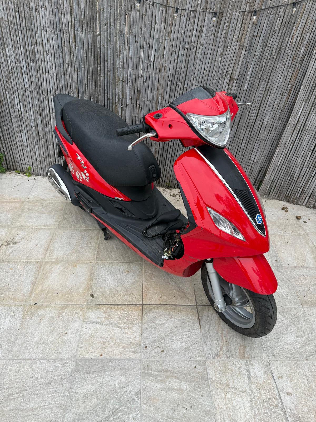 Piaggio new fly 125cc voor onderdelen 4takt injectie vespa, Ophalen of Verzenden, Gebruikt, Blok, Piaggio