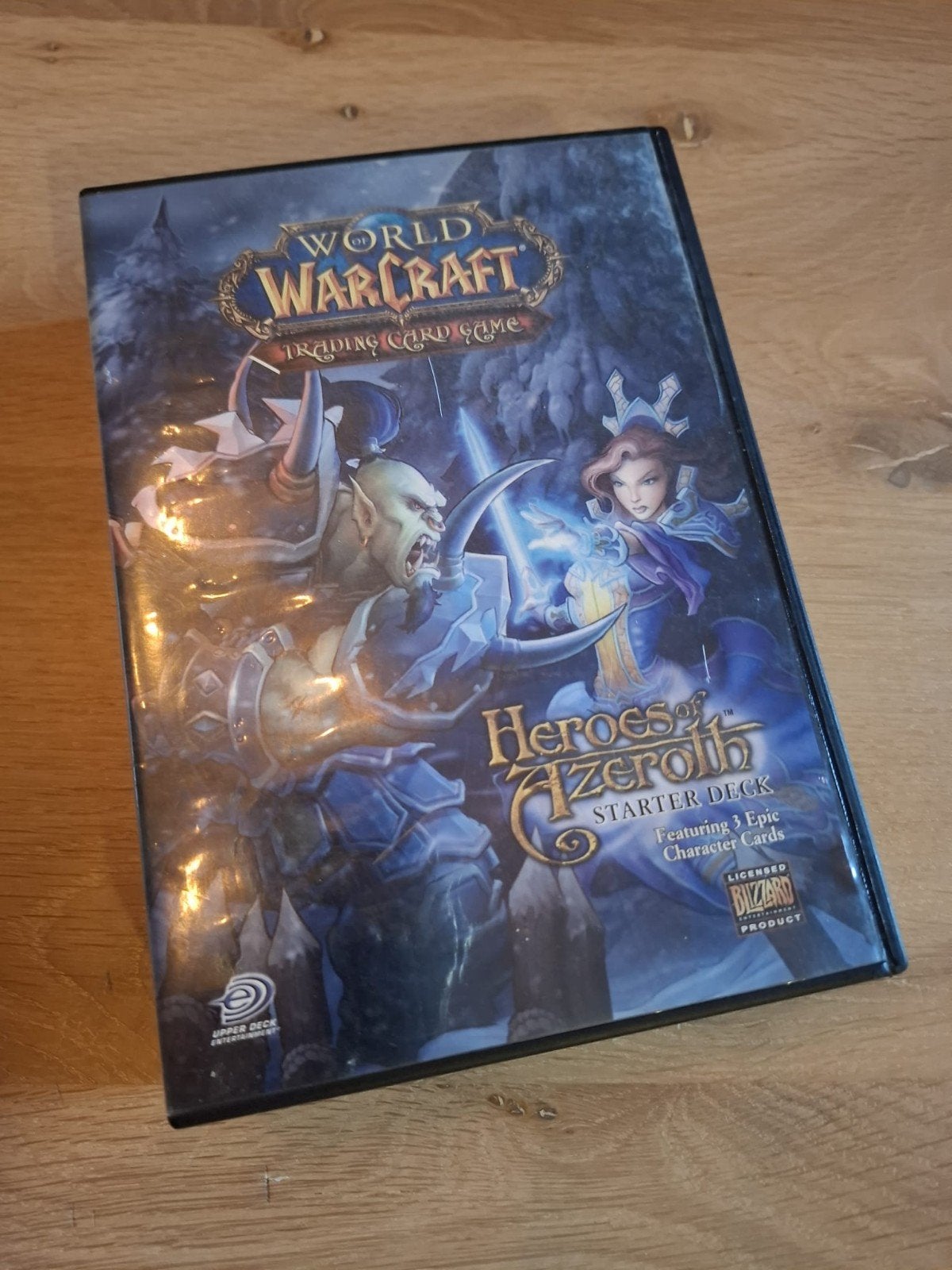 WoW TCG: Heroes of Azeroth Starter Deck (zonder Epics), Ophalen of Verzenden, Gebruikt, Starterdeck