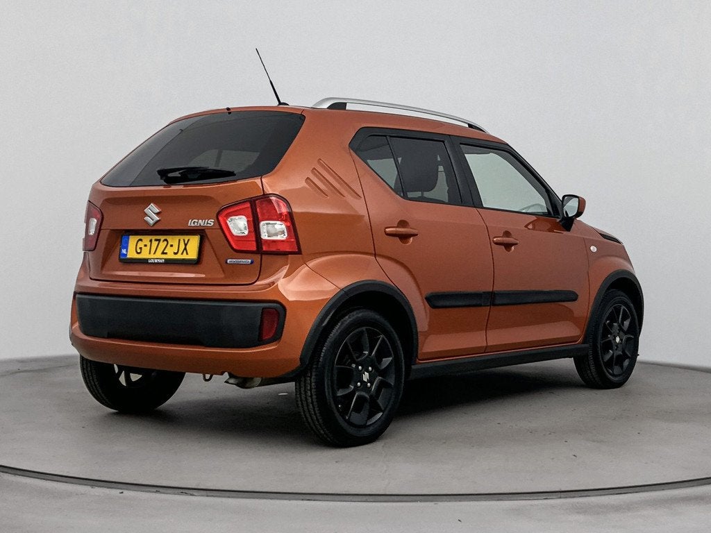 Suzuki Ignis 1.2 Smart Hybrid Select Navi | Metaallak | Stoe, Voorwielaandrijving, 12 maanden, Gebruikt, Leder en Stof