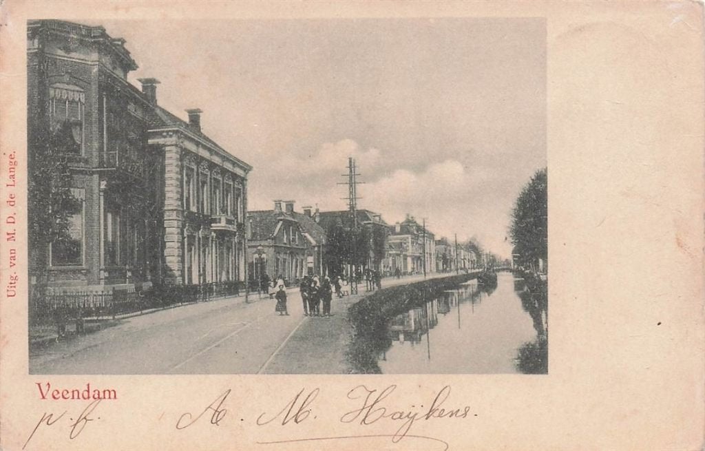 702-422-009 Veendam, Verzenden, Voor 1920, Groningen