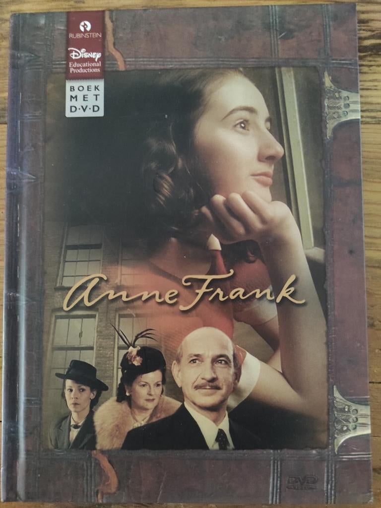 Anne Frank. Boek + DVD, Ophalen of Verzenden, Zo goed als nieuw