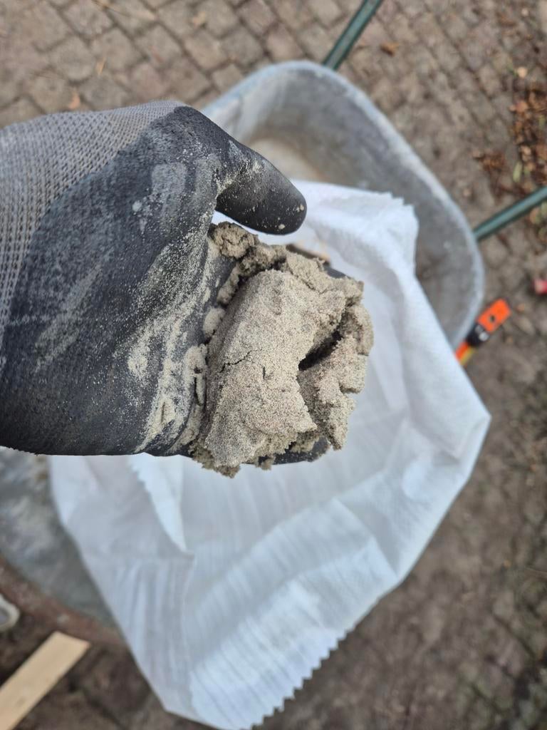 10 zakken schoon zand (67L) voor ophoging, Tuin en Terras, Ophalen of Verzenden