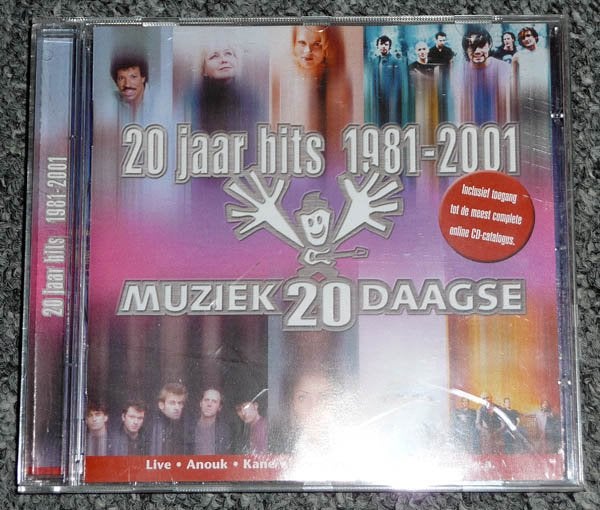 CD VARIOUS ARTISTS - 20 Jaar Hits 1981-2001, Ophalen of Verzenden