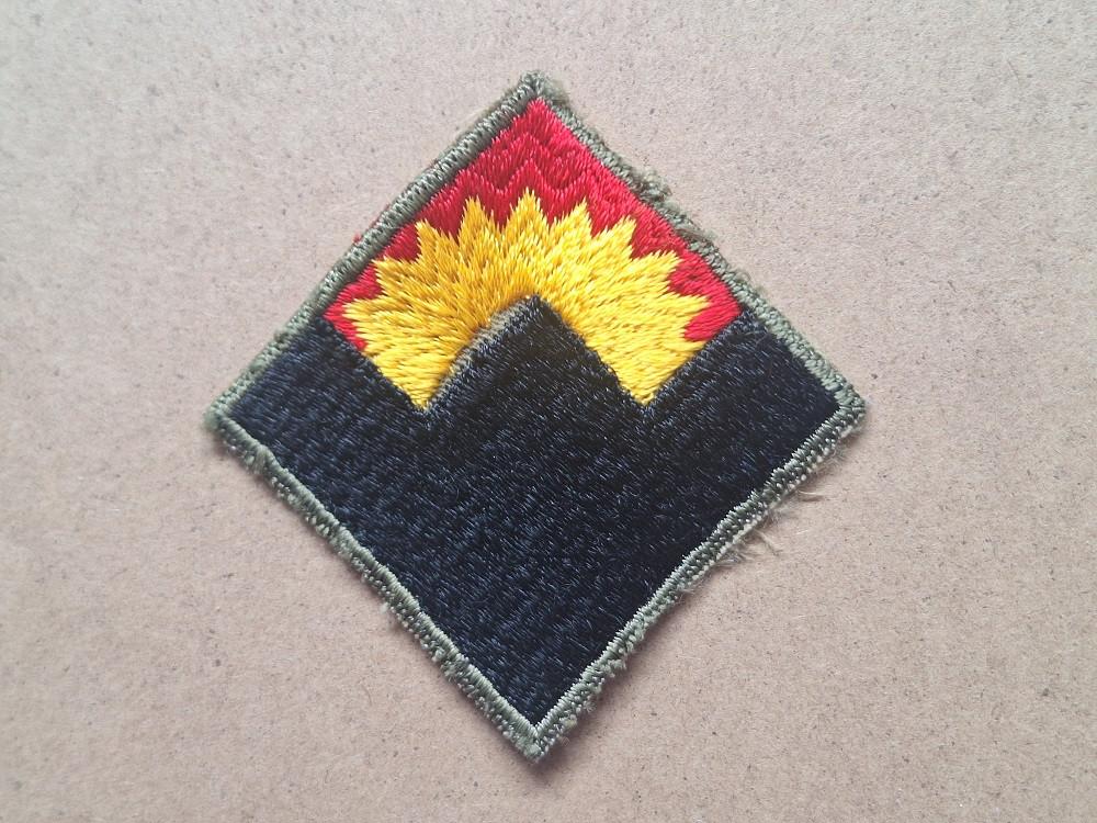 WWII US Western Defense Command patch, Verzenden, Amerika, Embleem of Badge