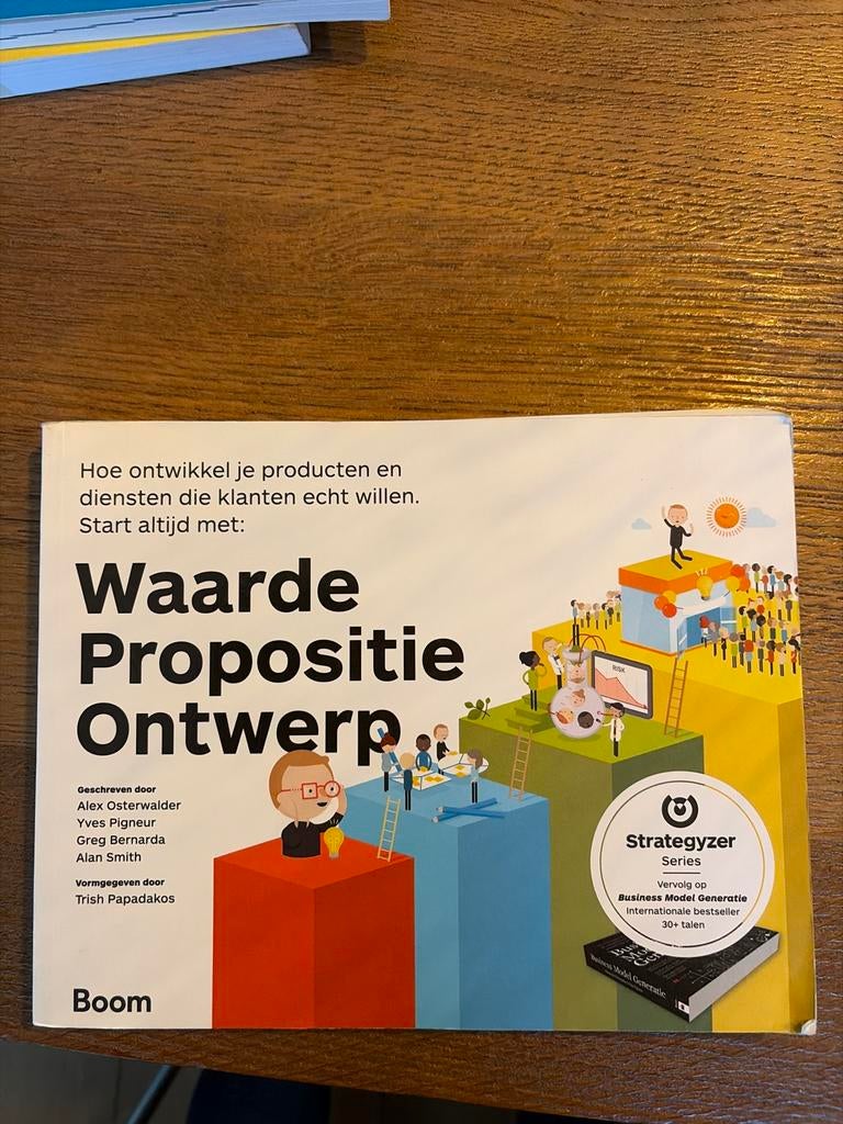Waarde Propositie Ontwerp - Strategyzer Series, Boeken, Economie, Management en Marketing, Zo goed als nieuw, Economie en Marketing
