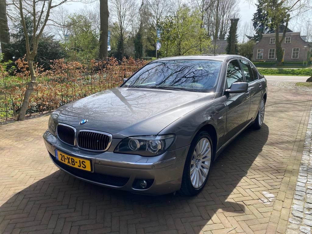 BMW 7 serie | 730i | Edition | N52 | 258pk | Sterlinggrau, Auto's, Automaat, 1780 kg, Achterwielaandrijving, Zwart