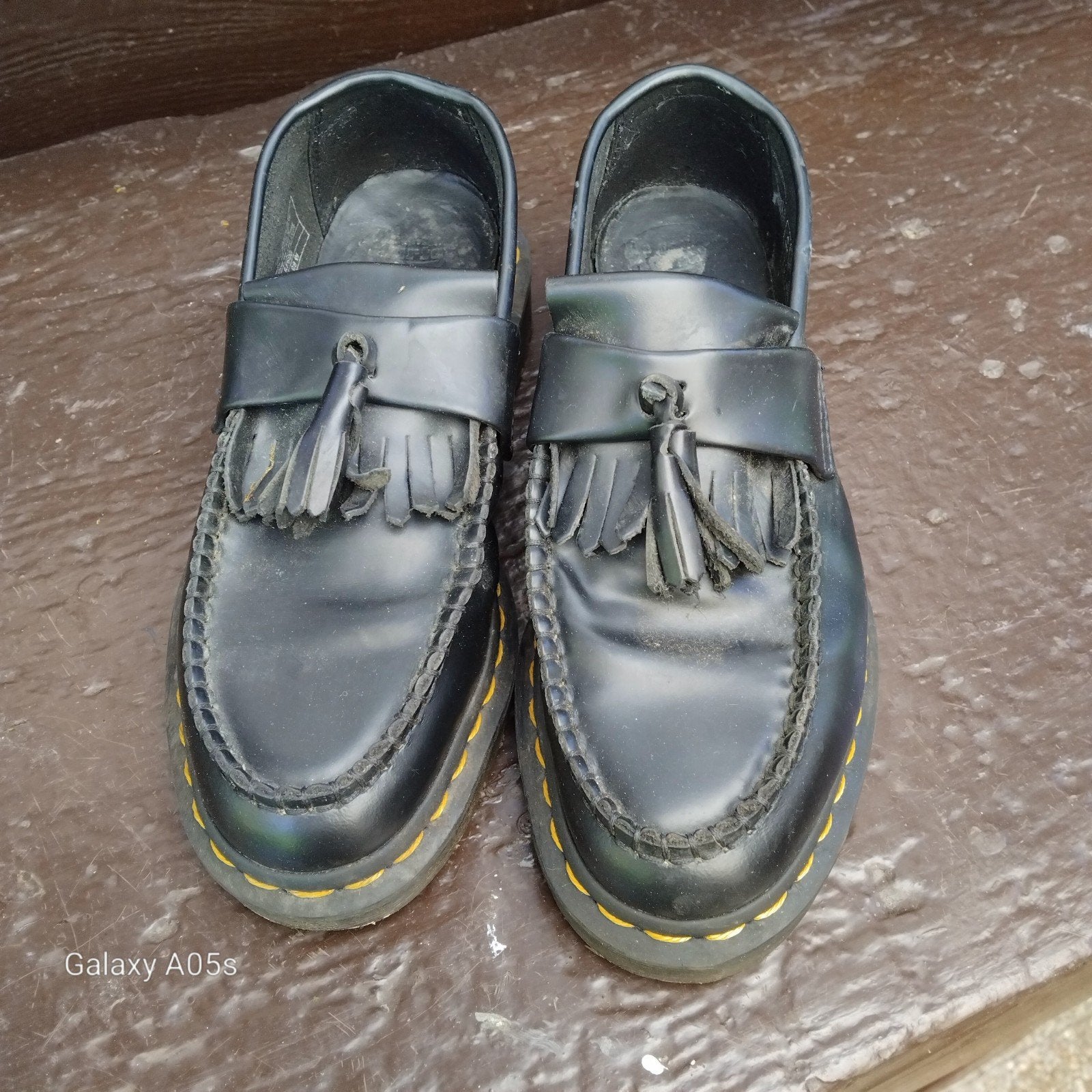 Dr. Martens Adrian Tassel Loafers - Zwart, Kleding | Dames, Schoenen, Ophalen of Verzenden, Dr. Martens, Gedragen, Instappers