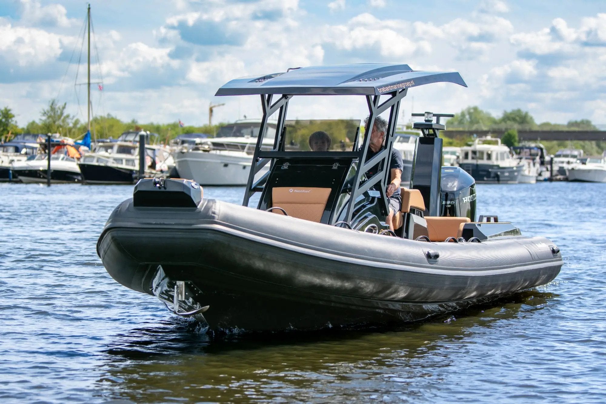Navisoul 850 Cabin RIB 2026 – Honda 350 pk, toilet, T-top,, Watersport en Boten, 350 pk, 9 m, Nieuw, 3 m