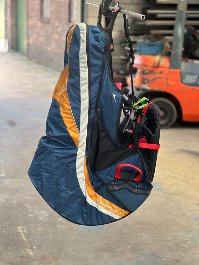 Harnas Paragliding Swing Connect Reverse 3  Maat L, Sport en Fitness, Zweefvliegen en Paragliding, Ophalen, Zo goed als nieuw