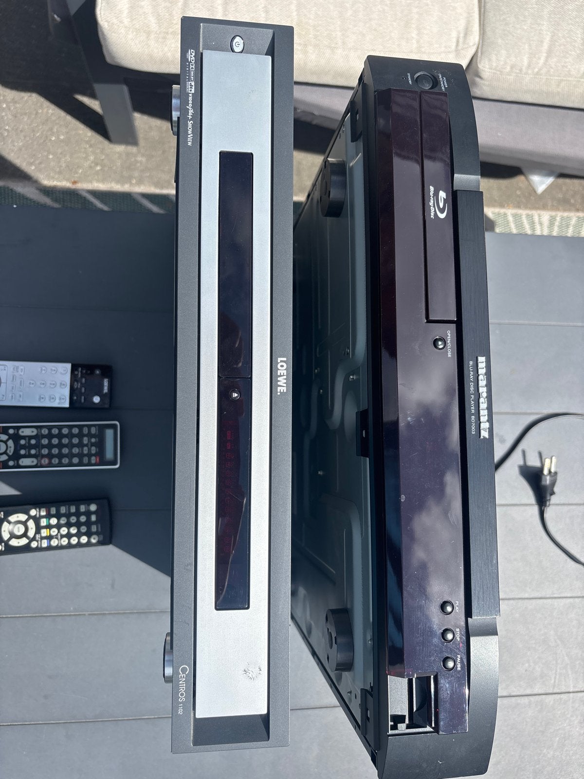 Loewe en Marantz Blu-ray/DVD-spelers met afstandsbedieningen, Ophalen, Gebruikt, Overige merken