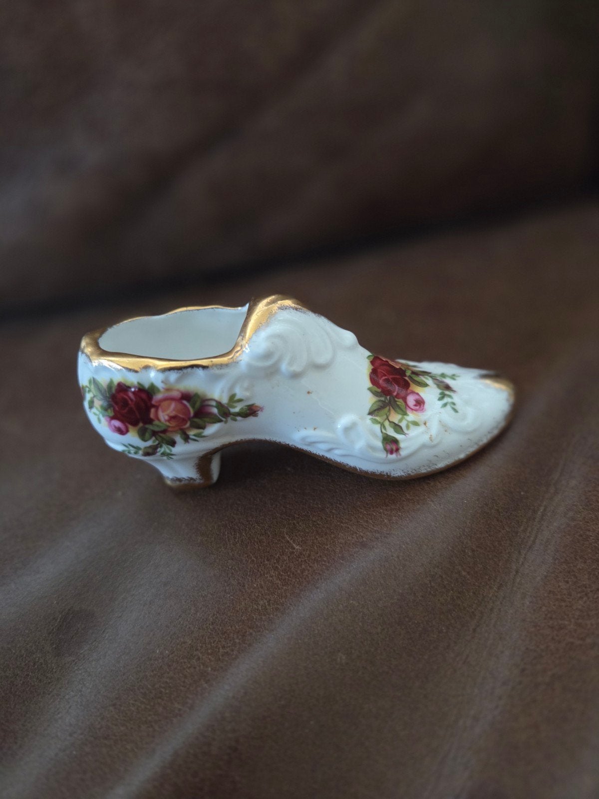 Royal Albert Old Country Roses Porseleinen Schoen, Antiek en Kunst, Antiek | Porselein, Ophalen of Verzenden