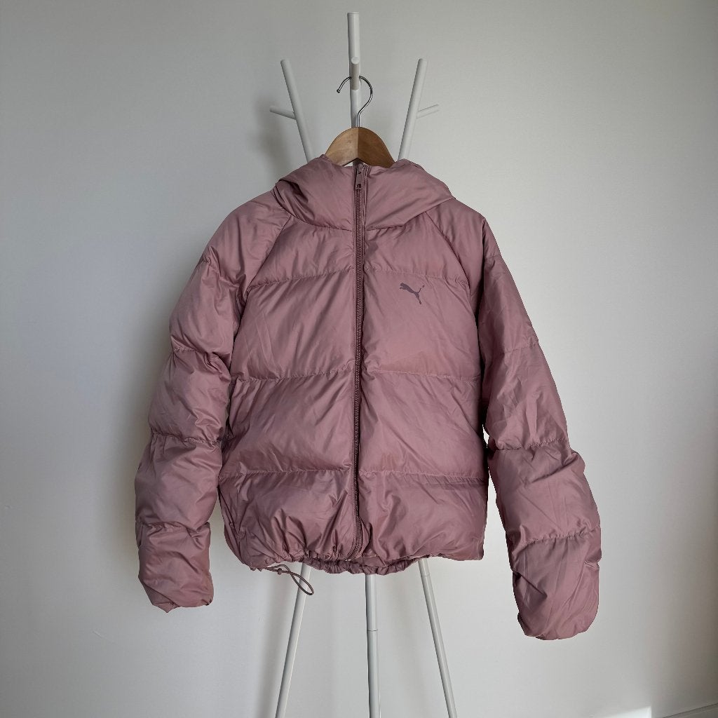 PUMA Misty Pink donsjack/donsjas puffer jacket (maat S), Puma, Ophalen of Verzenden, Zo goed als nieuw, Roze