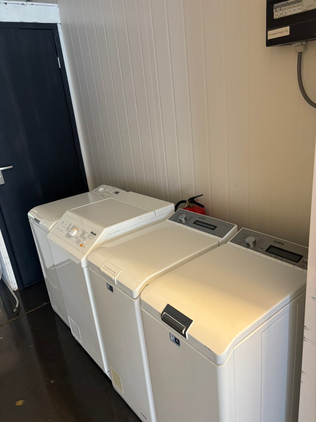 Wasmachine bovenlader MIELE/AEG/ELECTROLUX, Ophalen, 1200 tot 1600 toeren, 4 tot 6 kg, Bovenlader