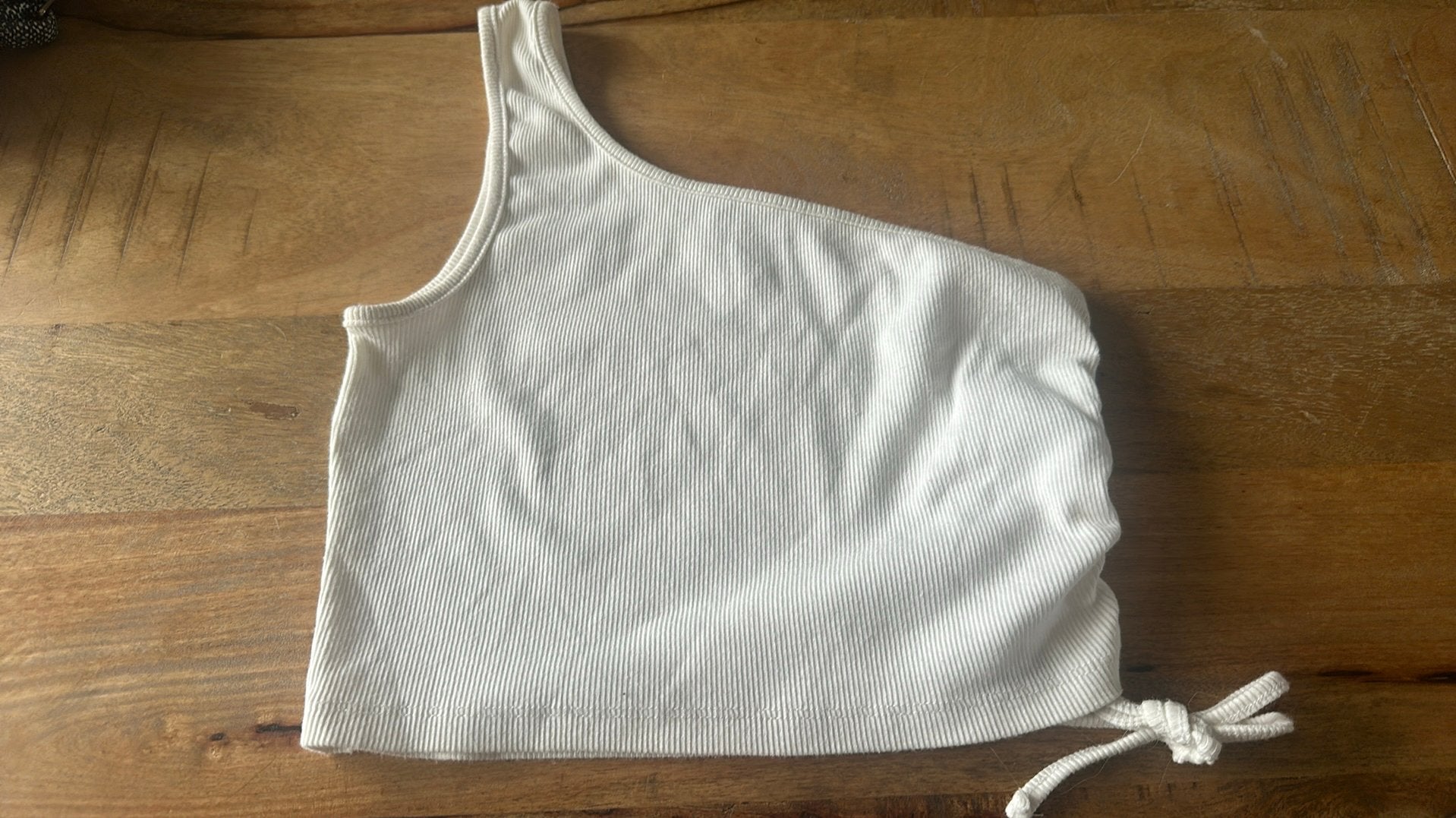 Schattige witte topje maat S, Kleding | Dames, Ophalen, Wit, Nieuw, Maat 36 (S)