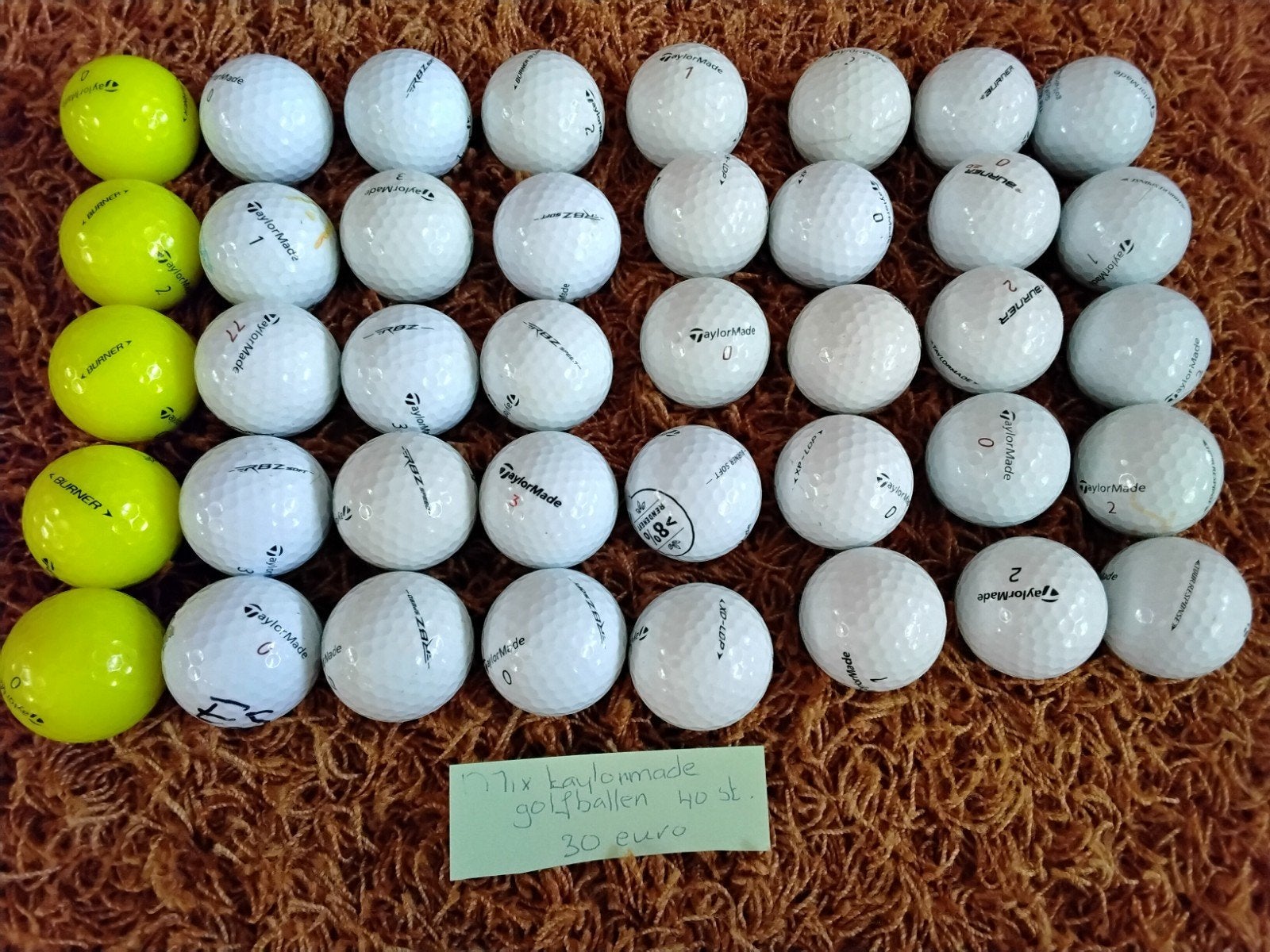 mix taylormade golfballen x 40, Ophalen, Bal(len)