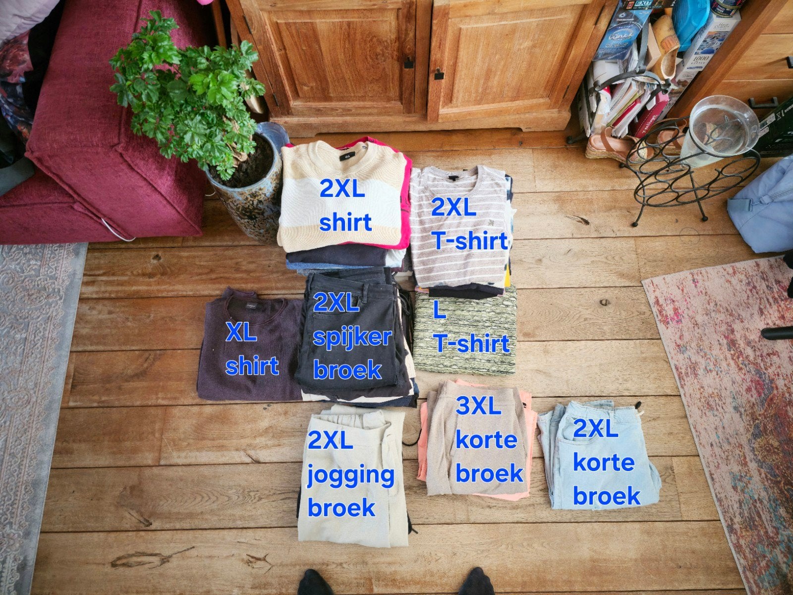 Grote kledingstapel: diverse maten en merken, Ophalen of Verzenden, Gedragen
