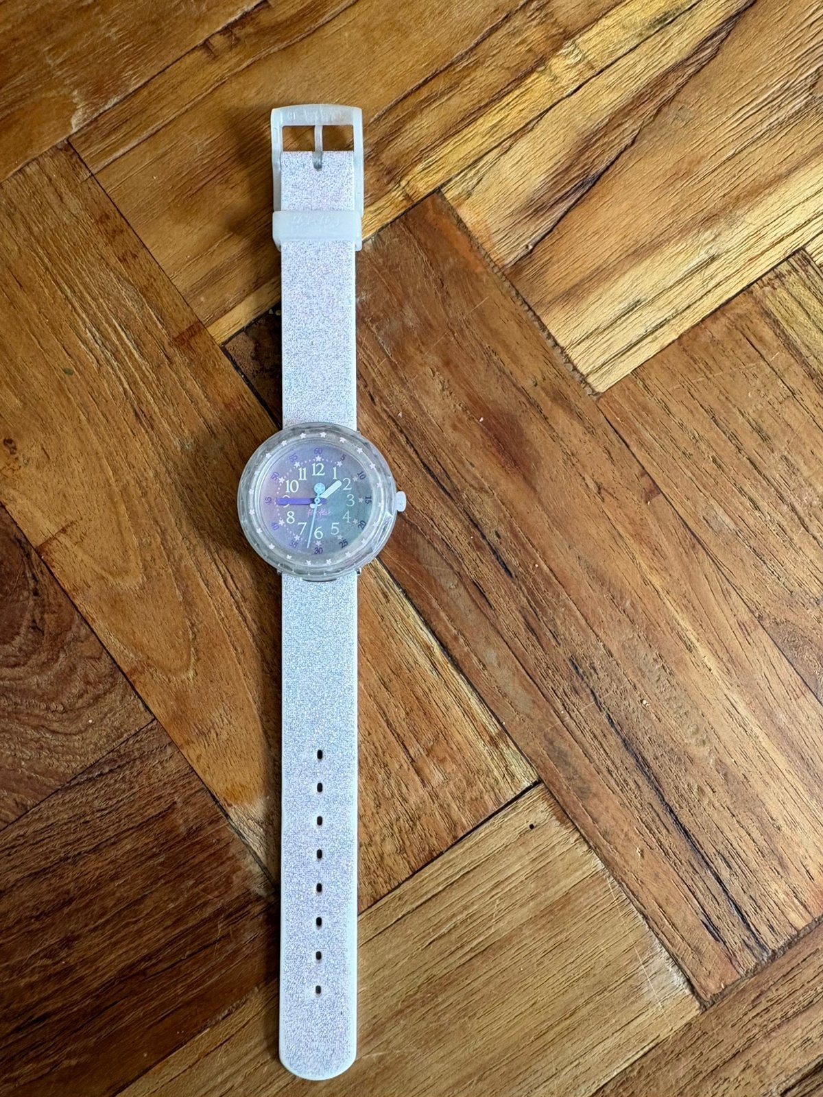 Flikflak kinderhorloge, Ophalen, Zo goed als nieuw, Staal, Overige merken