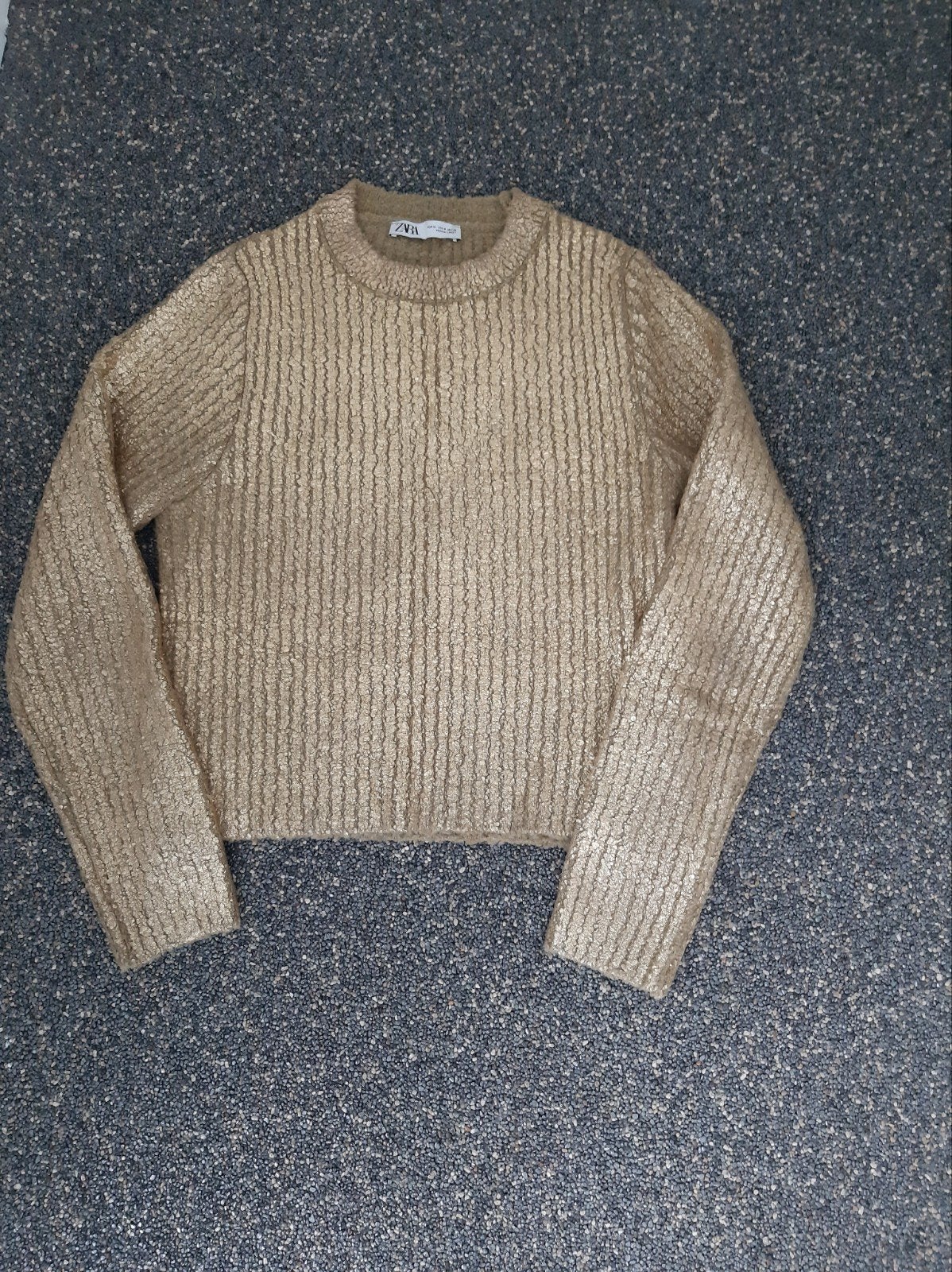 zara trui goudkleurig M, Kleding | Dames, Truien en Vesten, Maat 38/40 (M), Overige kleuren, Zara, Ophalen of Verzenden