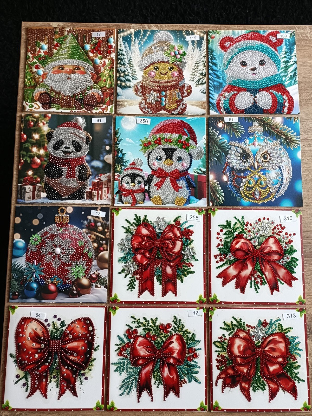 mooie daimond painting kaarten kerst, Ophalen of Verzenden, Nieuw, Kerst