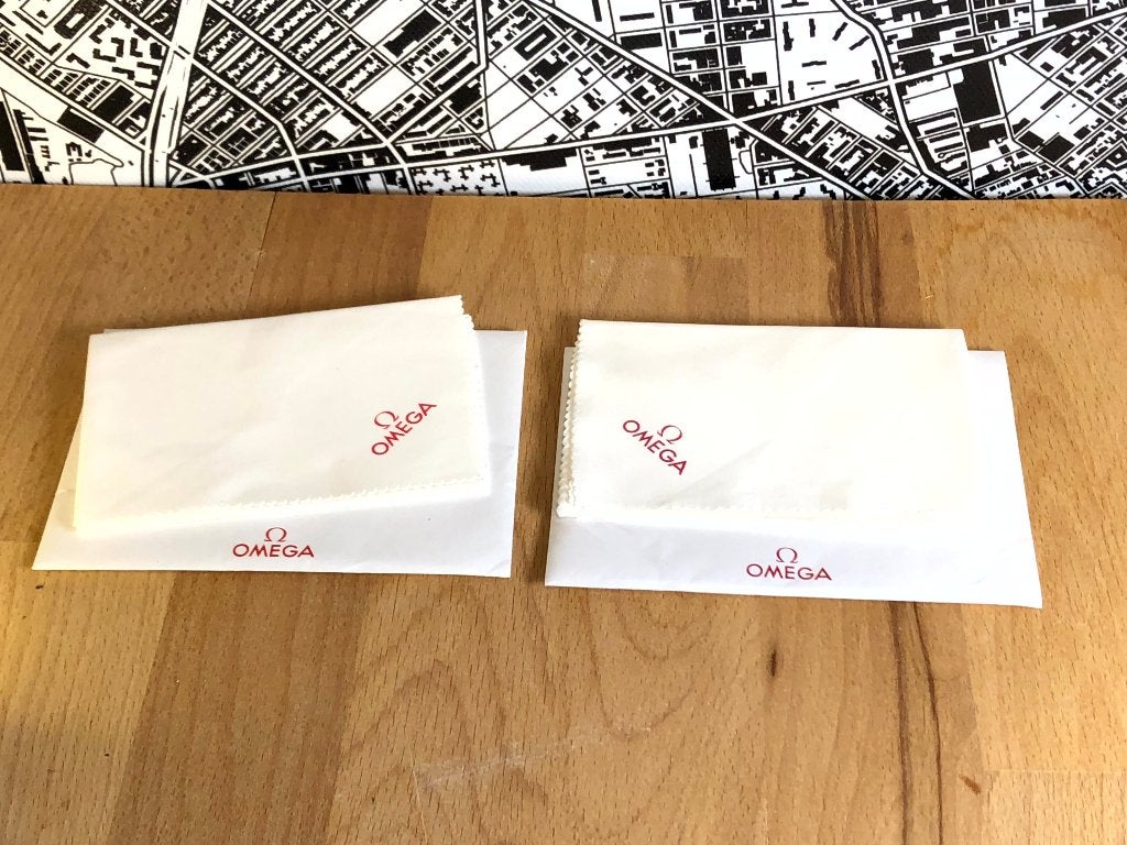 Original Omega Speedmaster Seamaster Microfiber Cloth Doek, Ophalen of Verzenden, Zo goed als nieuw