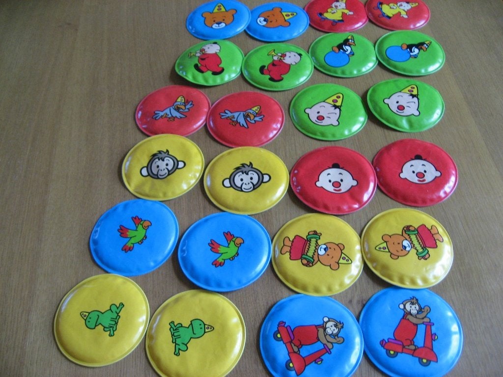 badspeeltjes Bumba (tevens memory), Ophalen of Verzenden, Zo goed als nieuw, Speelgoedset