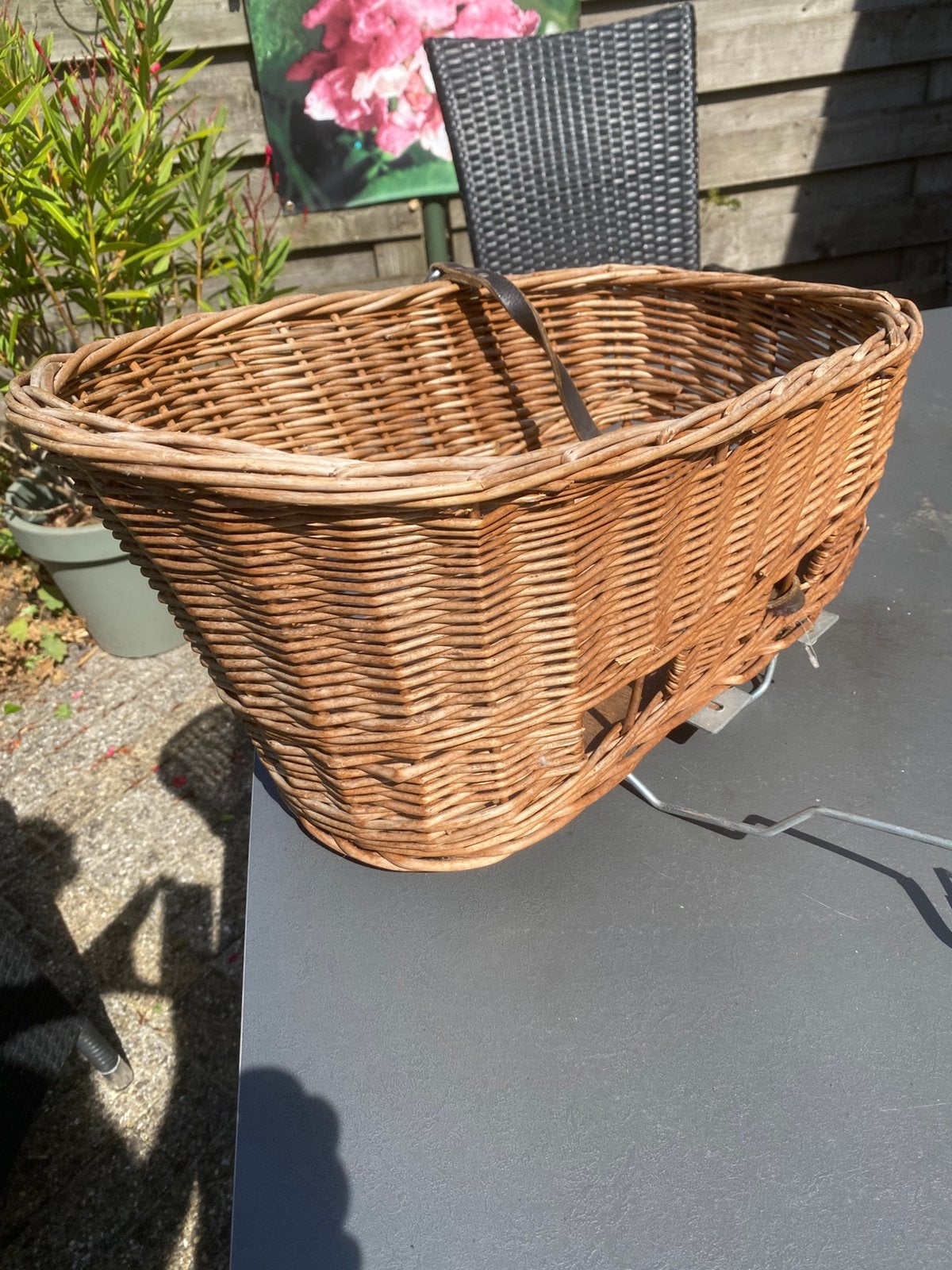 Fietsmand, Ophalen, Gebruikt, Fietsmand