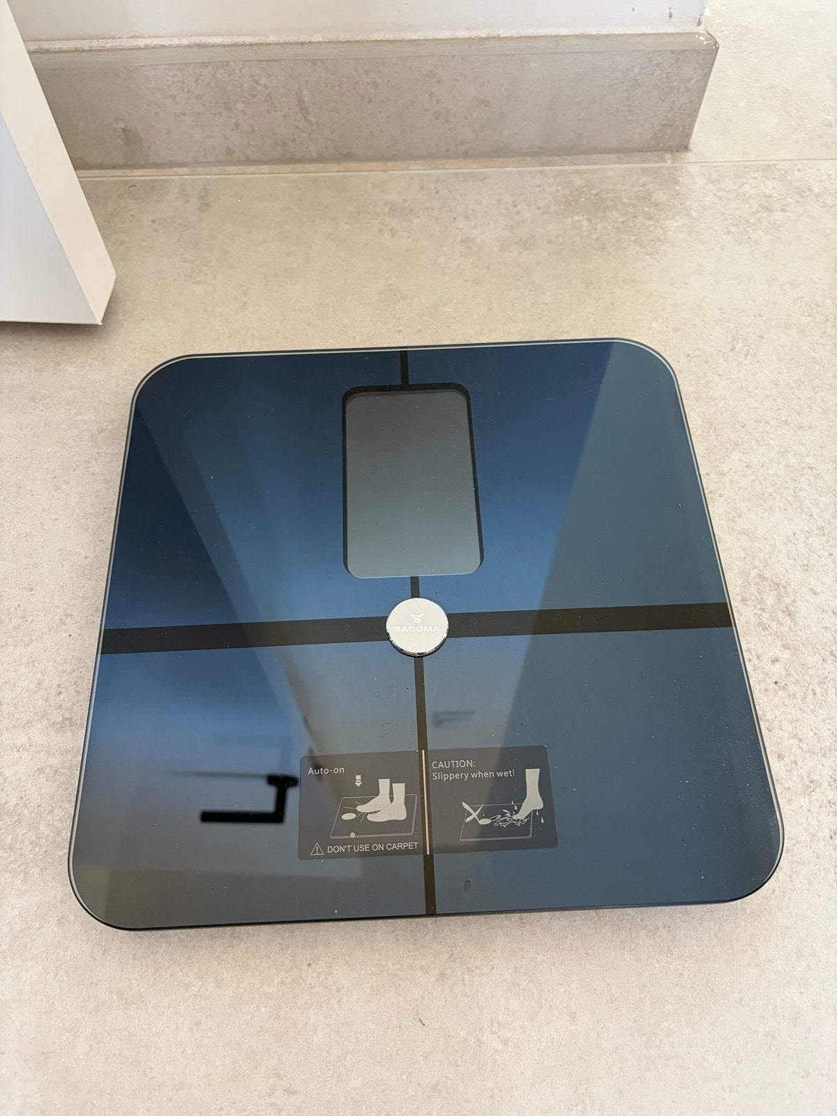 Digitale Personenweegschaal - Zo goed als nieuw, Witgoed en Apparatuur, Weegschalen, Ophalen, 100 kg of meer, Personenweegschaal