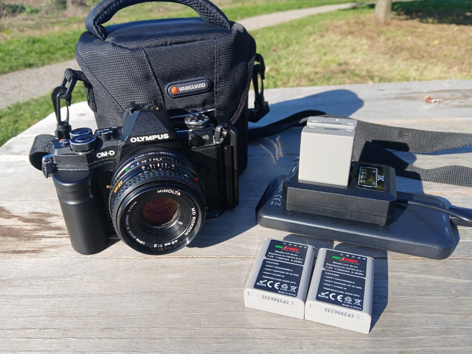 Olympus E-M5 Mark II body, met accessoires (evt met lens), Ophalen, Bodydop, Zo goed als nieuw, Olympus