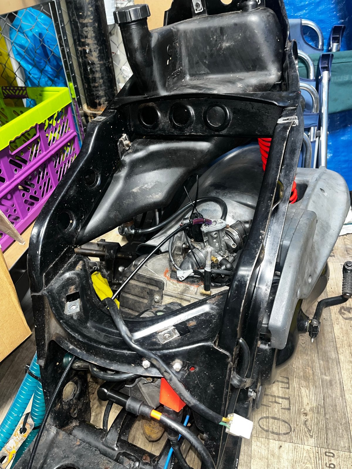 Hexa 125cc blok plug & play voor Zip ❗️❗️deze week 725❗️❗️, Fietsen en Brommers, Ophalen of Verzenden, Gebruikt, Blok, Overige merken