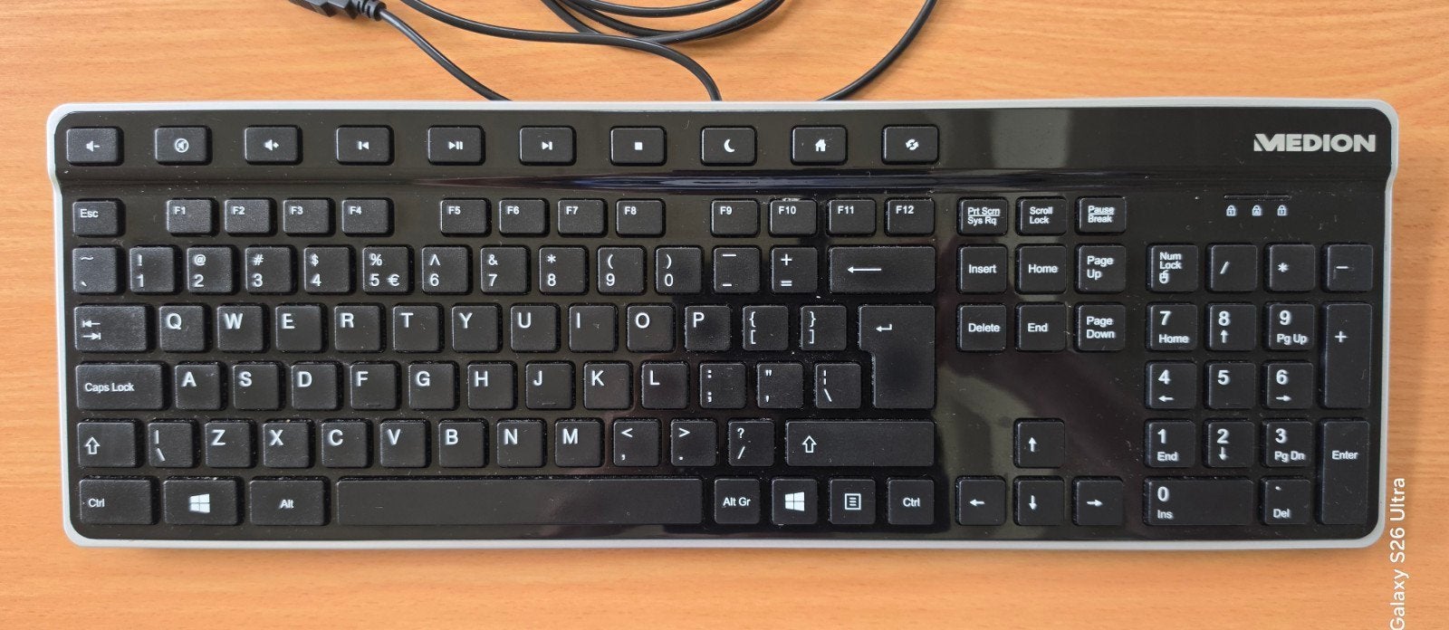 Net bedraad Medion toetsenbord te koop, Gebruikt, Medion, Ophalen of Verzenden, Qwerty