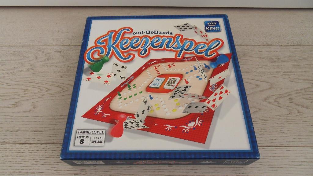 Spel : Oud Hollands Keezenspel / Keezen, Hobby en Vrije tijd, Gezelschapsspellen | Bordspellen, Ophalen of Verzenden, Gebruikt