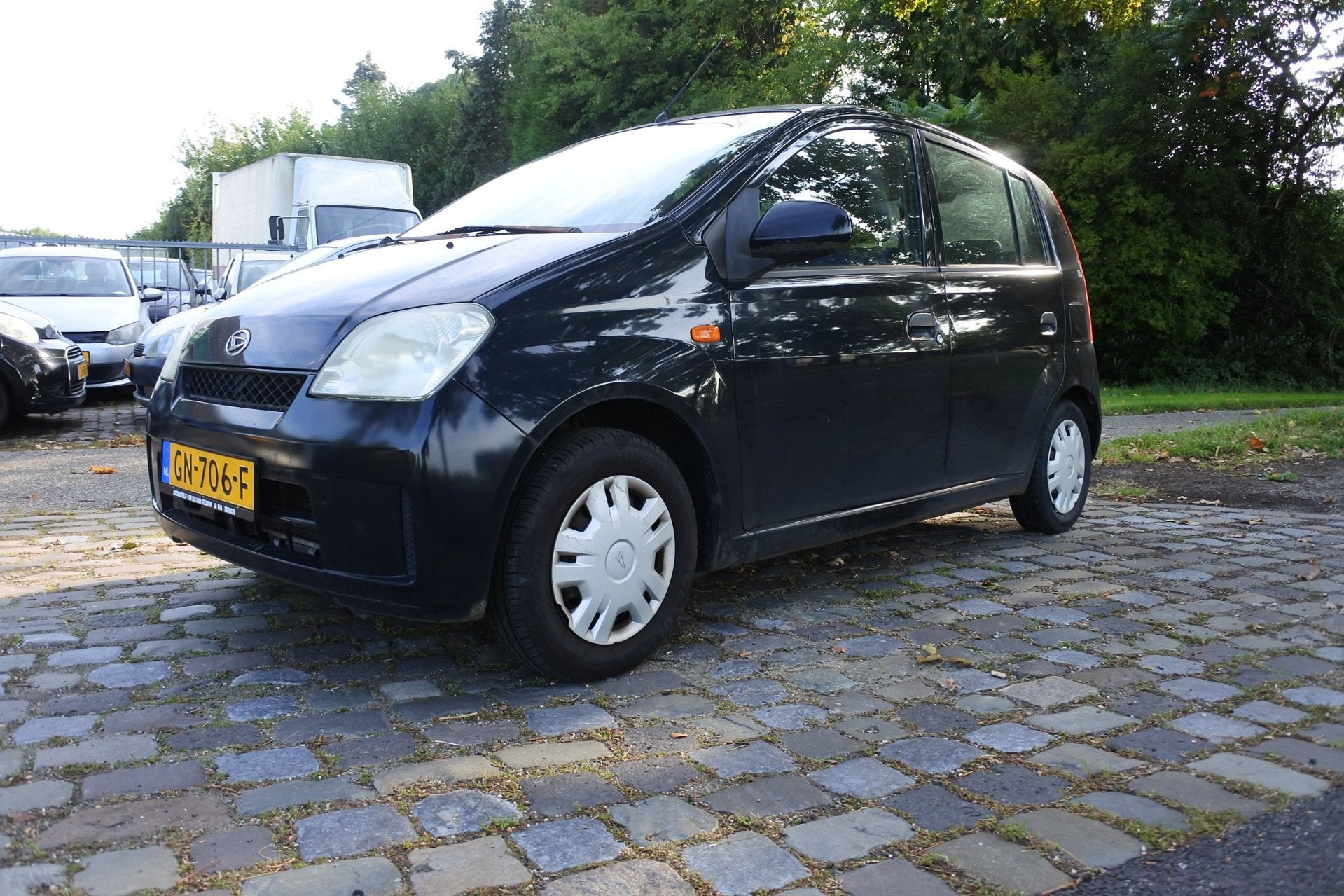 Daihatsu Cuore 1.0-12V Kyoto 5 drs 180 dkm nw apk 30-9-2027, Auto's, Voorwielaandrijving, Stof, 18 €/maand, 4 stoelen